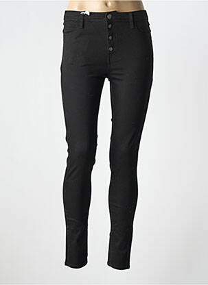 Blugi skinny talie înaltă talie înaltă negru TEDDY SMITH femeie