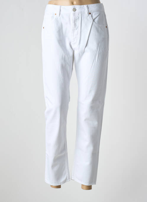 Blugi croială Mom alb REIKO femeie