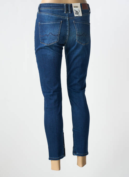 Blugi skinny albastru PEPE JEANS femeie