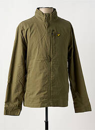 Jachetă vânt buzunare cu glugă verde LYLE & SCOTT homme