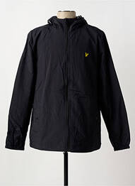 Jachetă vânt buzunare cu glugă negru LYLE & SCOTT homme