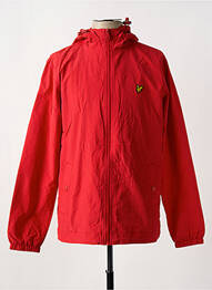 Jachetă vânt buzunare cu glugă roșu LYLE & SCOTT homme