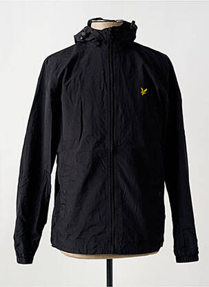 Jachetă vânt buzunare cu glugă negru LYLE & SCOTT bărbat