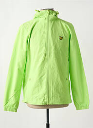Jachetă vânt buzunare cu glugă verde LYLE & SCOTT homme