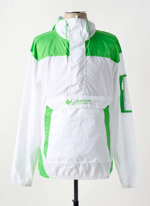 Jachetă vânt alb COLUMBIA bărbat