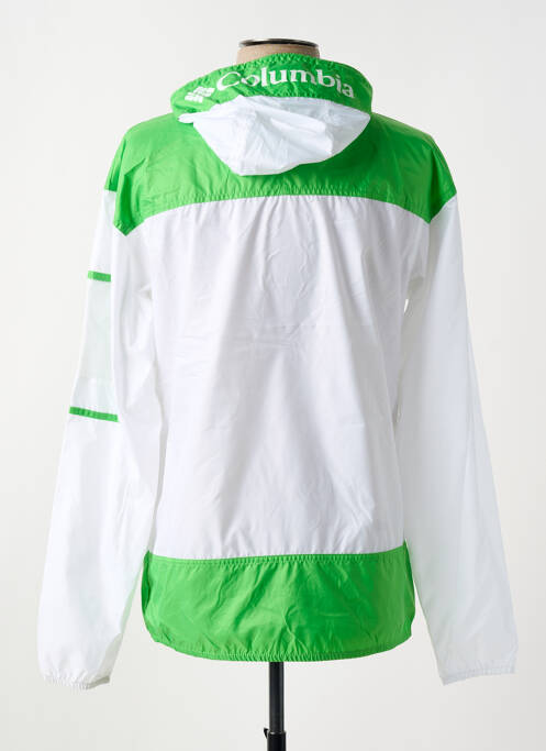 Jachetă vânt alb COLUMBIA bărbat