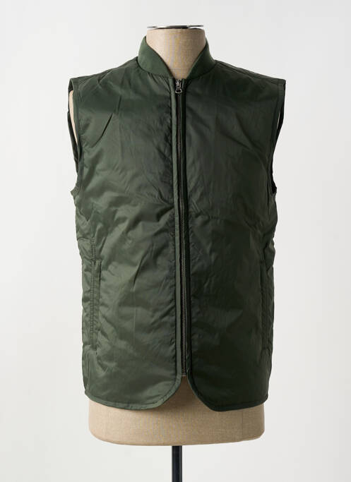 Geacă matlasată verde MINIMUM bărbat