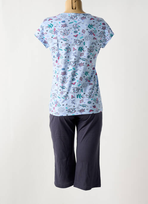 Pijama albastru MASSANA femeie