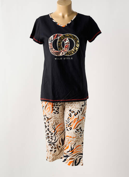 Pijama negru MASSANA femeie