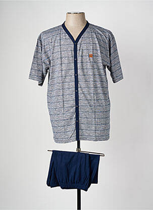 Pijamale scurte albastru MASSANA bărbat