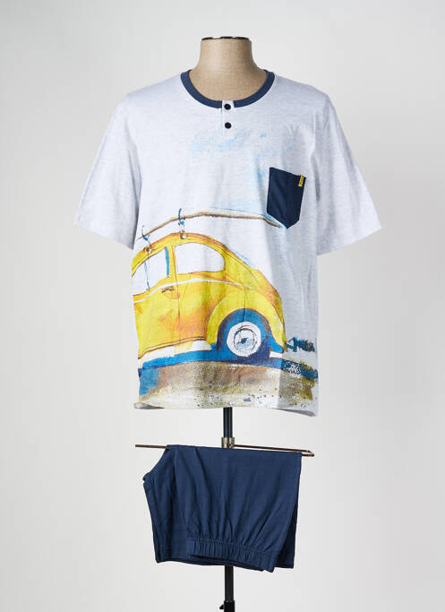 Pijamale scurte gri SOY bărbat