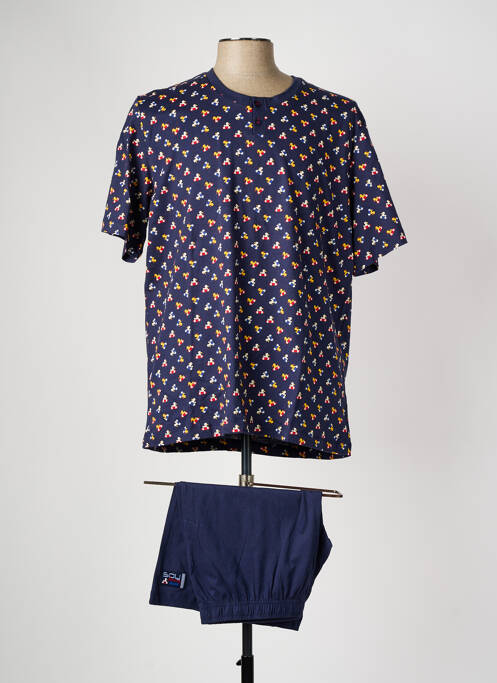 Pijamale scurte albastru SOY bărbat