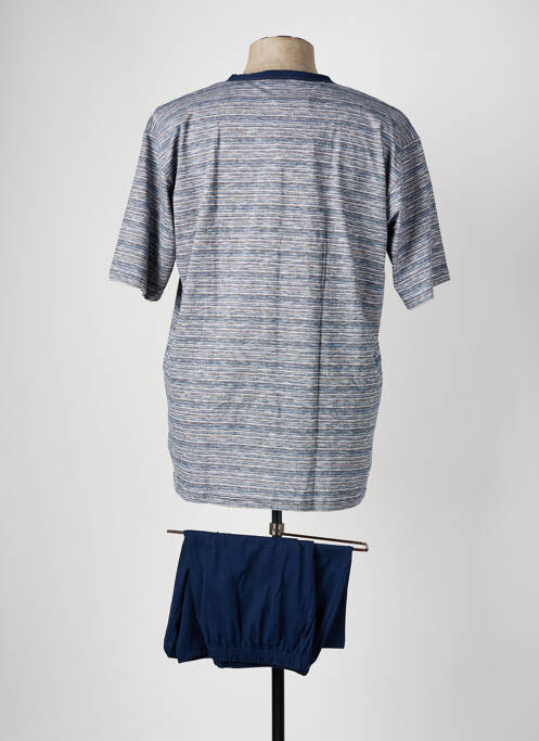 Pijamale scurte albastru MASSANA bărbat