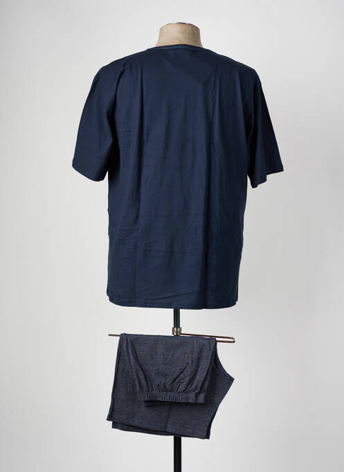 Pijamale scurte albastru MASSANA bărbat