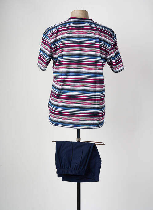 Pijamale scurte violet GÖTZBURG bărbat