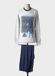 Pijama serigrafie albastru SOY homme