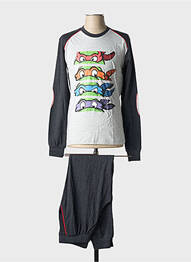 Pijama serigrafie gri SOY homme
