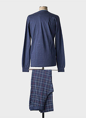 Pijama guler rotund albastru SOY bărbat