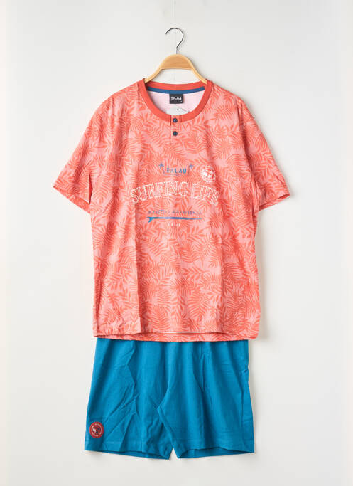 Pijama portocaliu SOY bărbat