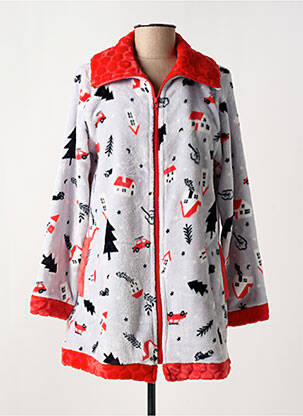 Halat de baie gri MASSANA femeie