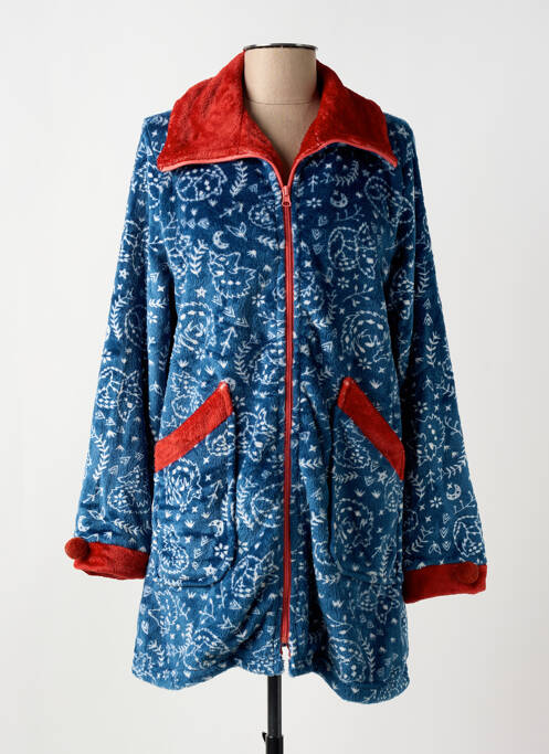 Halat de baie albastru MASSANA femeie