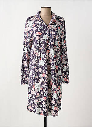 Cămașă de noapte imprimeu floral gri EGATEX femeie
