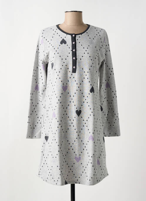 Cămașă de noapte gri MASSANA femeie