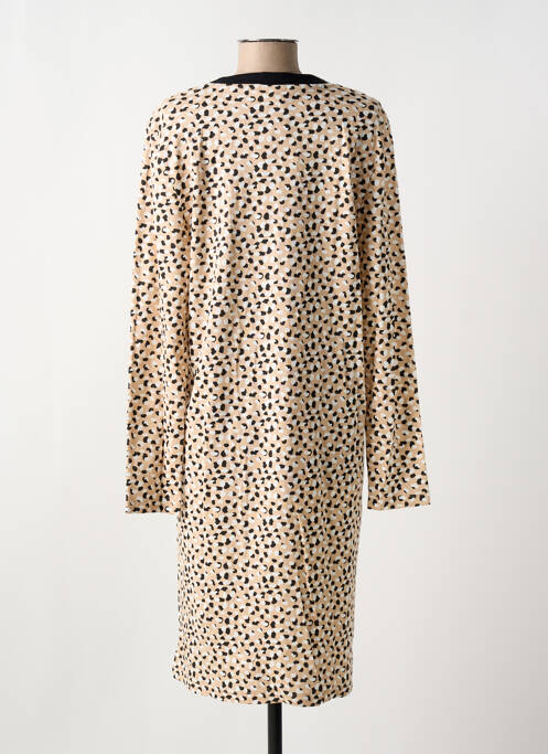 Cămașă de noapte mâneci lungi bej EGATEX femme