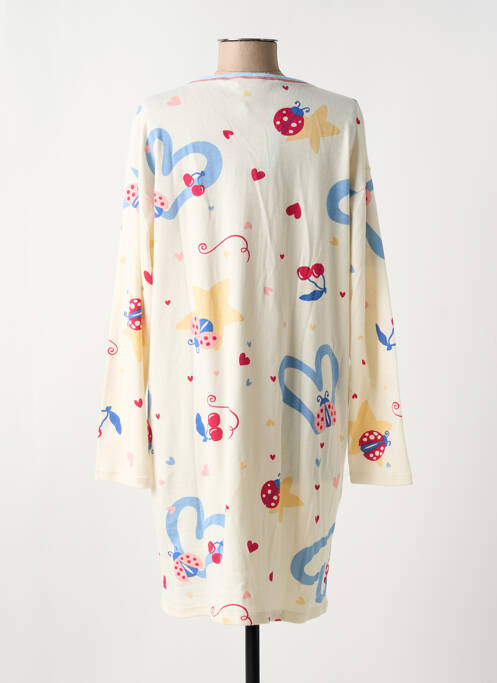 Cămașă de noapte mâneci lungi bej MASSANA femme