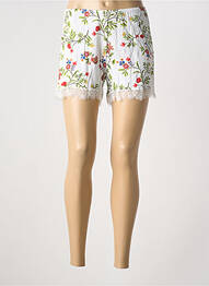 Pijama țesătură jerseu alb ANTIGEL femme