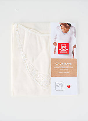Top/caraco broderie bej JET femeie