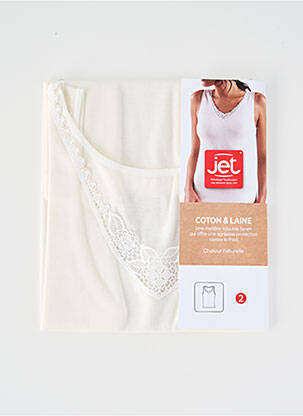 Top/caraco broderie bej JET femeie