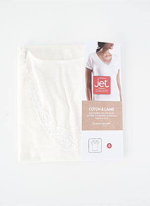 Top/caraco broderie bej JET femeie