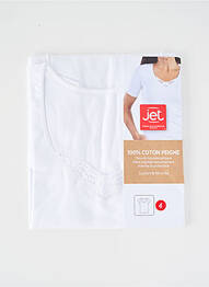 Top/caraco broderie alb JET femme