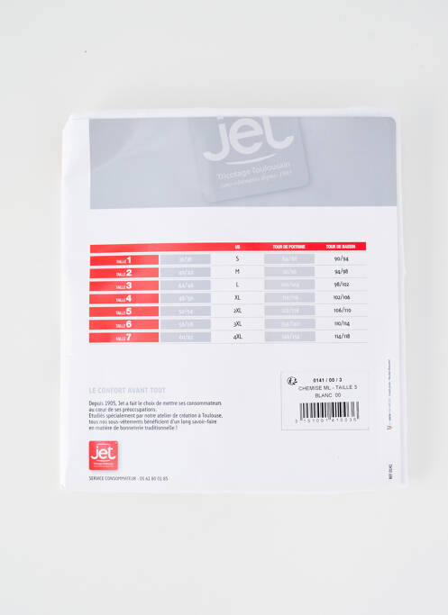 Top/Caraco alb JET femeie