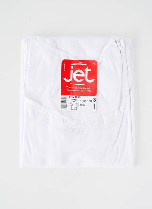 Top/Caraco alb JET femeie