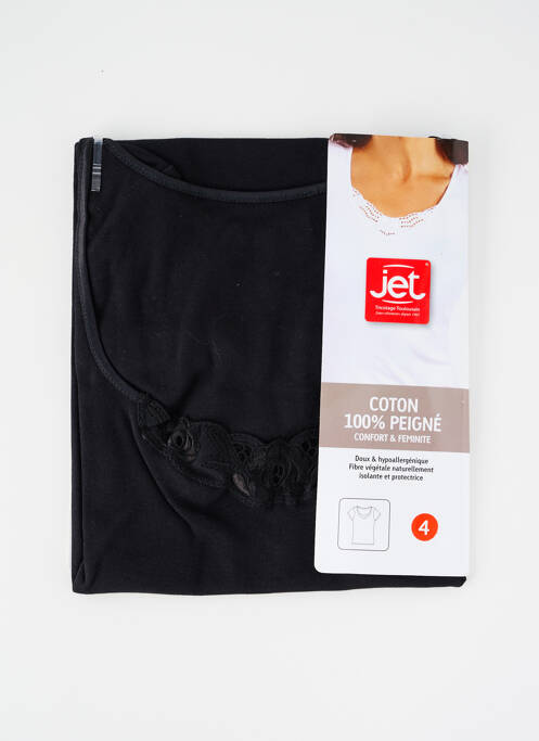 Top/Caraco negru JET femeie