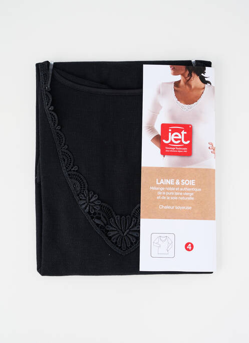 Top/Caraco negru JET femeie