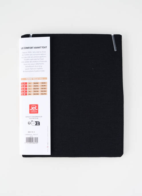 Top/Caraco negru JET femeie