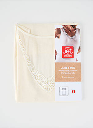 Top/caraco broderie bej JET femeie