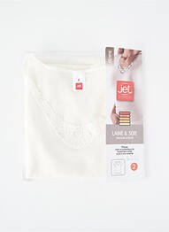 Top/caraco broderie bej JET femme