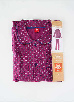 Pijama croială dreaptă violet JET bărbat