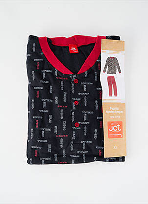 Pijama croială dreaptă roșu JET bărbat