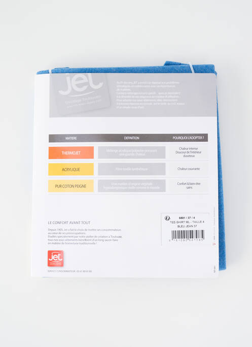 Tricou albastru JET bărbat