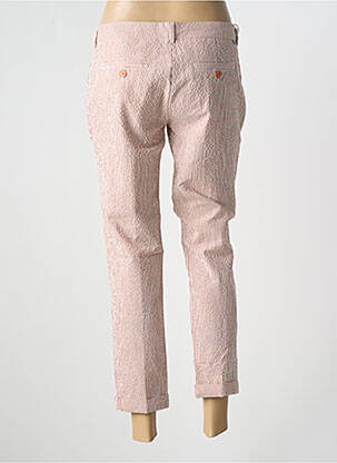 Pantalon 7/8 talie cu cleme mărime normală portocalie REIKO femeie