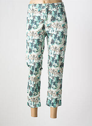 Pantalon 7/8 elasticitate mărime normală verde ATELIER BOHÈME femeie