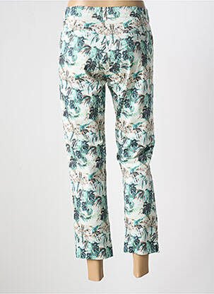 Pantalon 7/8 elasticitate mărime normală verde ATELIER BOHÈME femeie