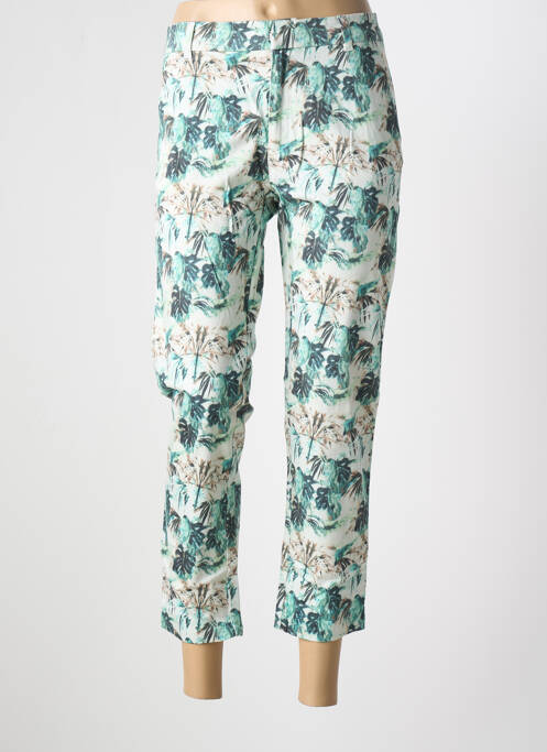 Pantalon 7/8 verde ATELIER BOHÈME femeie