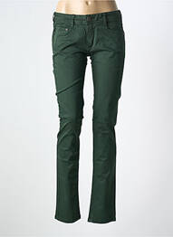 Pantalon slim buzunare verde CIMARRON femme