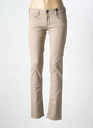 Pantalon slim buzunare bej CIMARRON femme